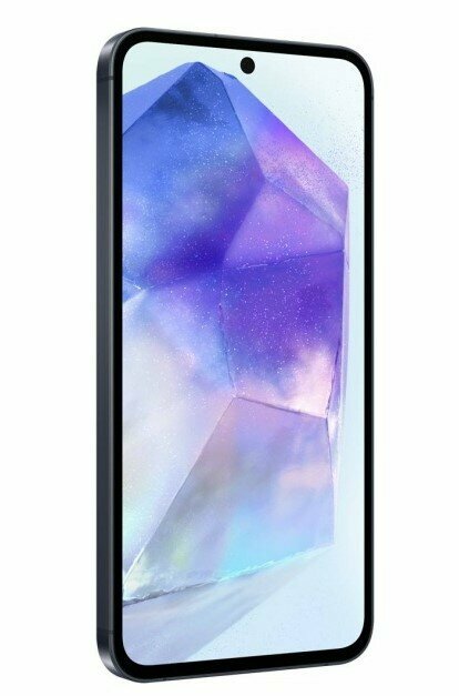 6.6 Смартфон Samsung Galaxy A55 256 ГБ синий [ядер - 12x(2.75 ГГц),2 SIM, Super AMOLED, 2340x1080, камера 50+12+5 Мп, NFC, 5G, GPS, 5000 мА*ч] — фото 1