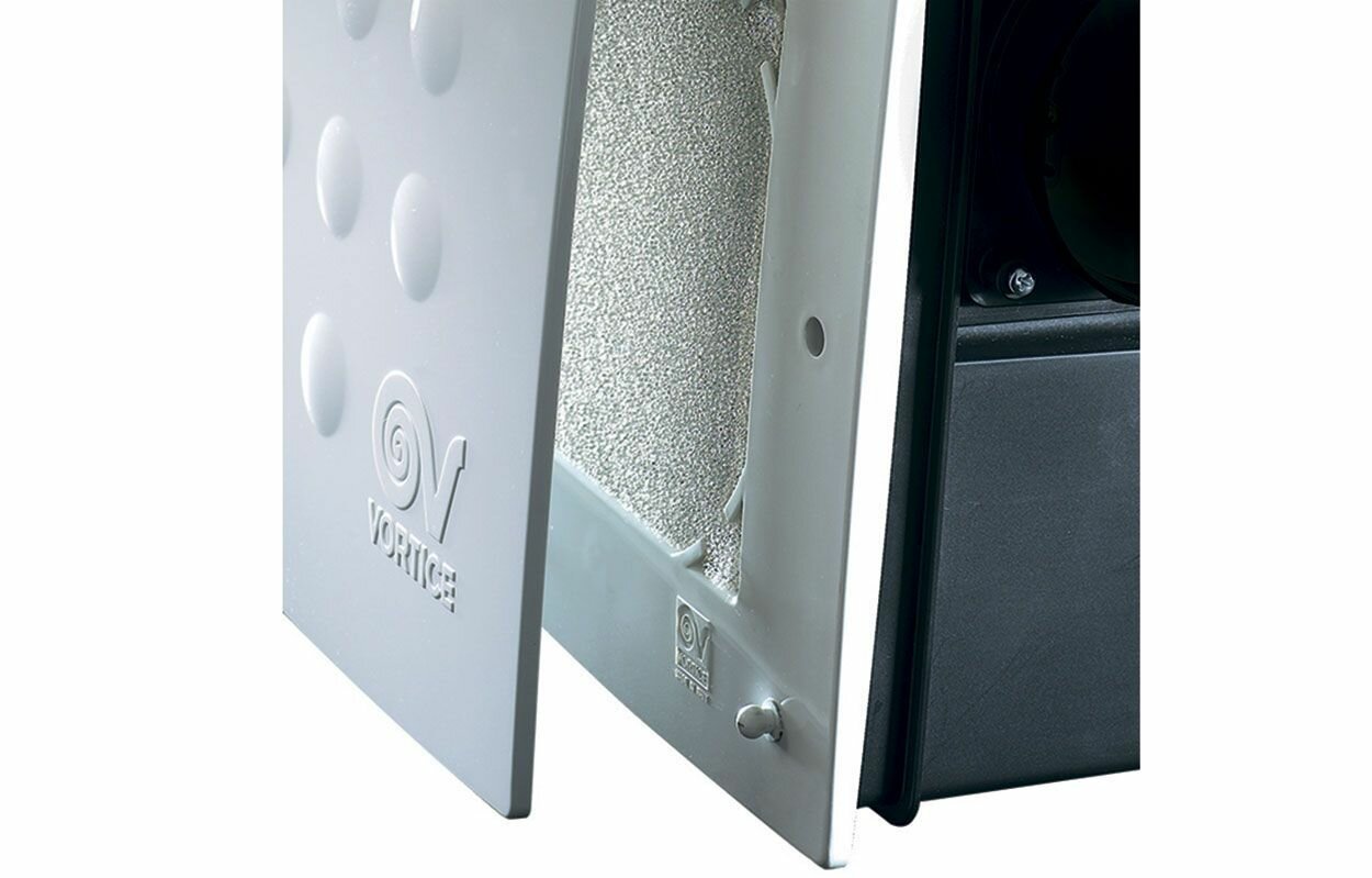 Вытяжной встроенный вентилятор Vortice Quadro Micro 100 I (арт. 12017) — фото 1
