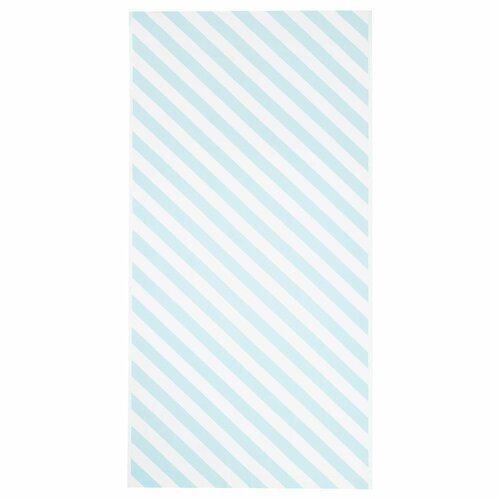 Икея IKEA LAGERMISPEL лагермиспель ткань кроеная светлый сине-белая полоска 150х300 см 5199₽