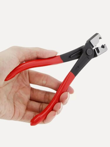 Изображение товара Щипцы клещи для ленточных хомутов 170 мм. для самозажимных хомутов шруса Click R и Click