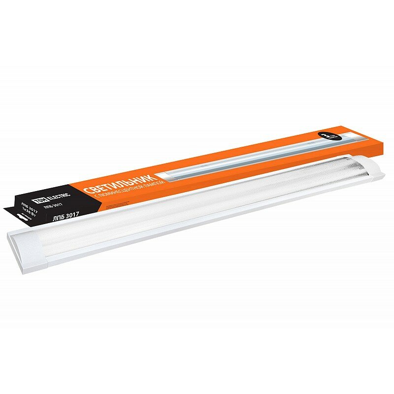 фото Светильник ЛПБ3017 1х36 Вт 230В Т8/G13 TDM, цена за 1 шт