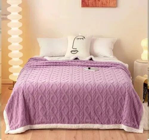 фото Плед-покрывало овечка