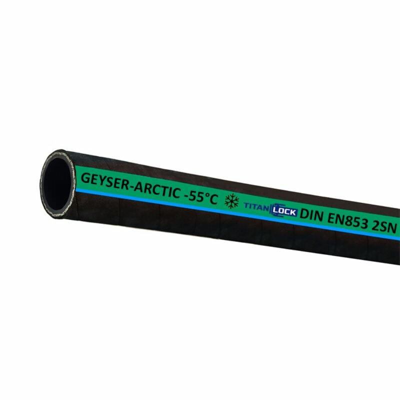 Рукав высокого давления GEYSER-ARCTIC 2SN морозостойкий, -55С, 8мм, TLGY008-2SN-AC TITAN LOCK, 20 метров