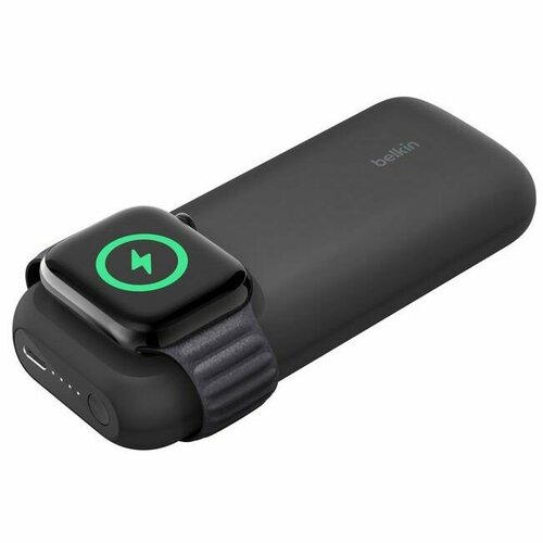 Внешний аккумулятор с функцией БЗУ Belkin Boost Charge Pro кабель USB-C - USB-С 10000 мАч черный 14550₽