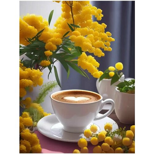 Алмазная мозаика на подрамнике 40х50/Цветы