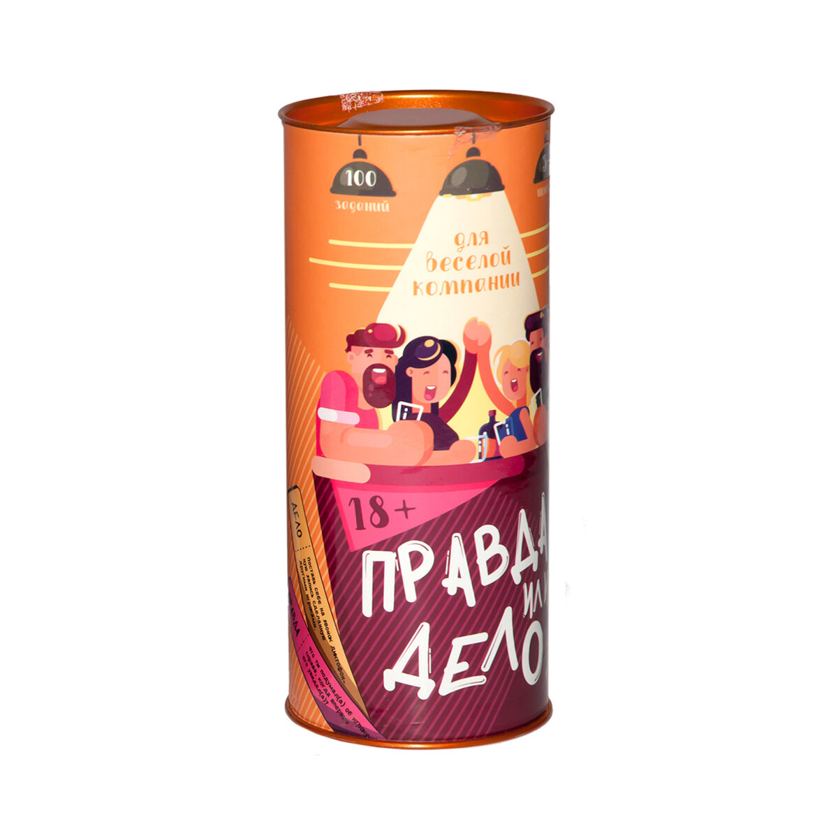 Настольная игра для вечеринки Правда или Дело: Для Веселой Компании 18+