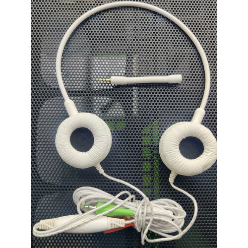 Наушники Gorsun GS-A900MV с присоединяемым микрофоном белые 220₽