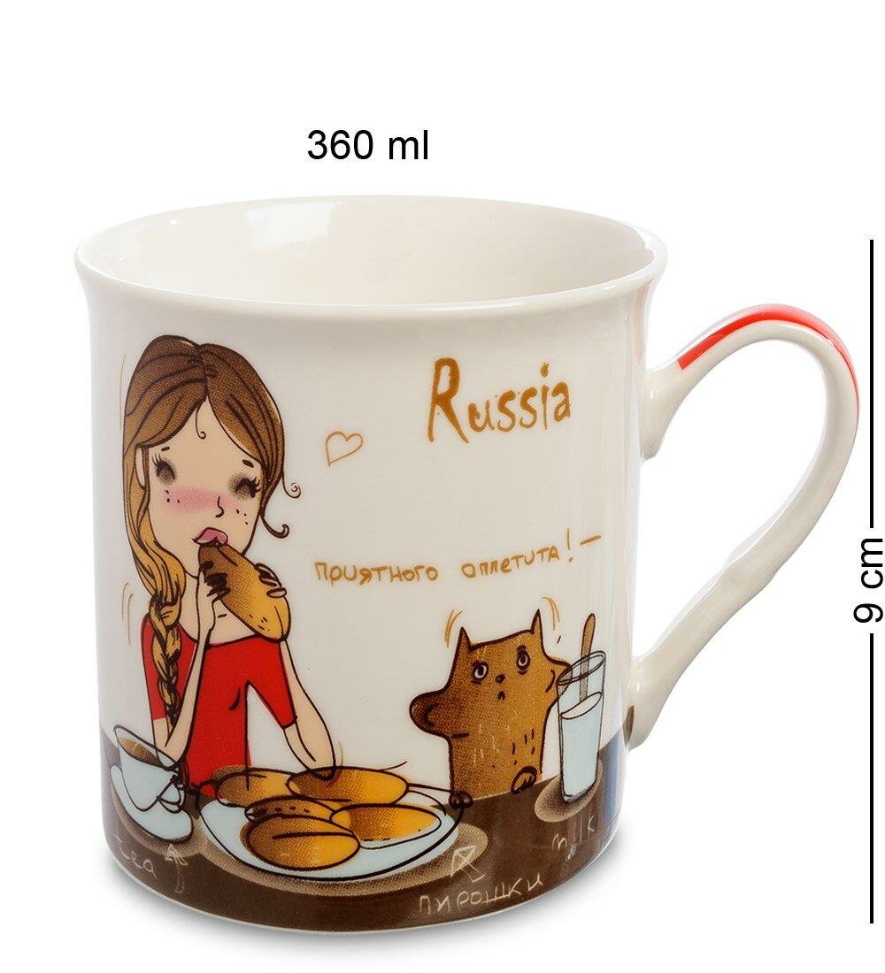 Кружка Русиано 360мл A2104772 Love Drinks Фарфор