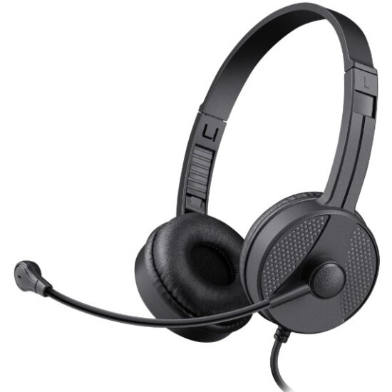 Гарнитура Defender Tune 160 черный, провод 1.8 м (63164)