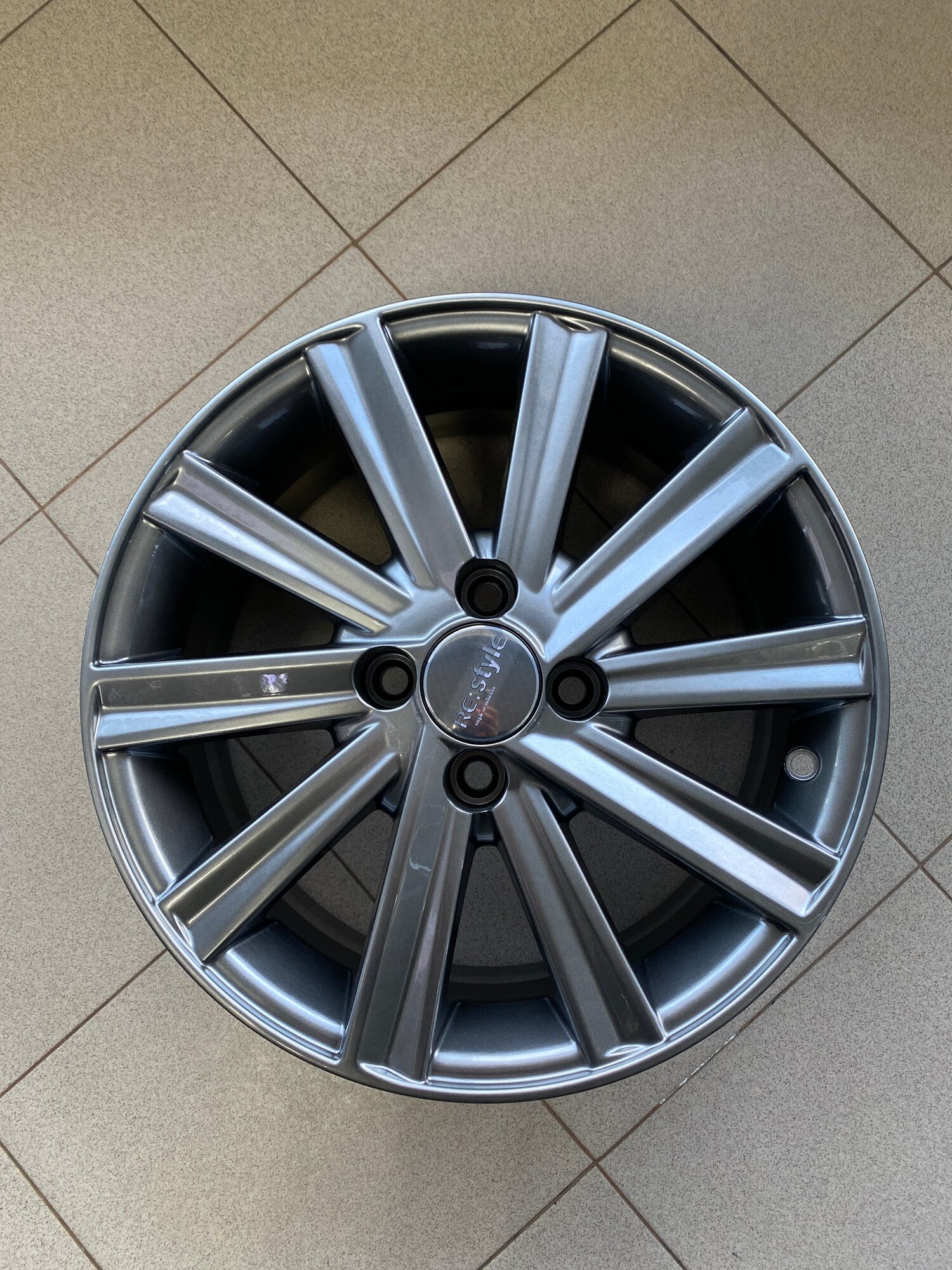 K&K Камрик 6.5Х15 4Х100 ЕТ45 67.1 Дарк Платинум (Продажа по 4шт.)