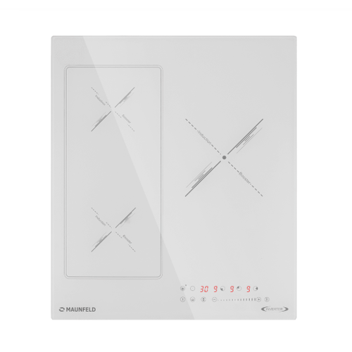 Варочная панель индукционная Maunfeld CVI453SBWHA Inverter белый 29047₽