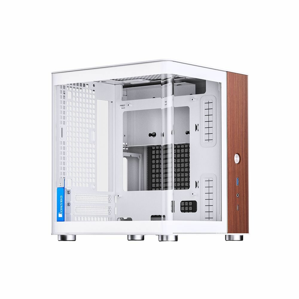 Корпус для ПК без БП JONSBO TK-0 White, официальная гарантия — фото 1
