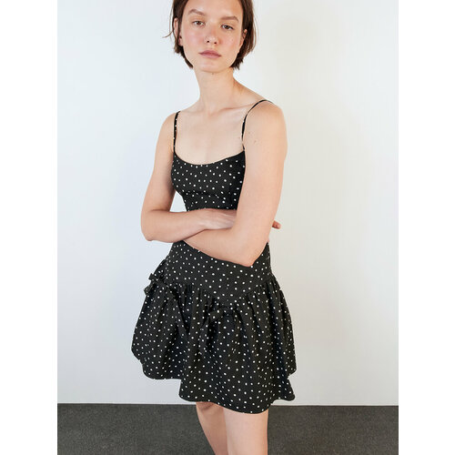 фото Платье befree basic, размер l, черный