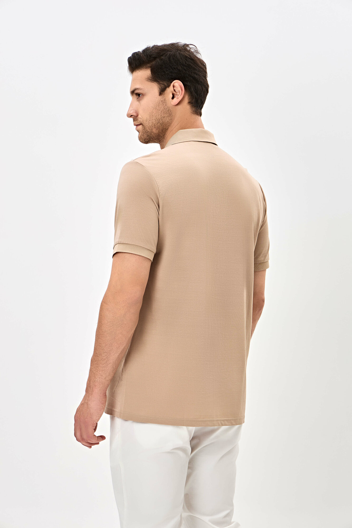 Поло спортивное TERRA PRO, размер S, beige — фото 1