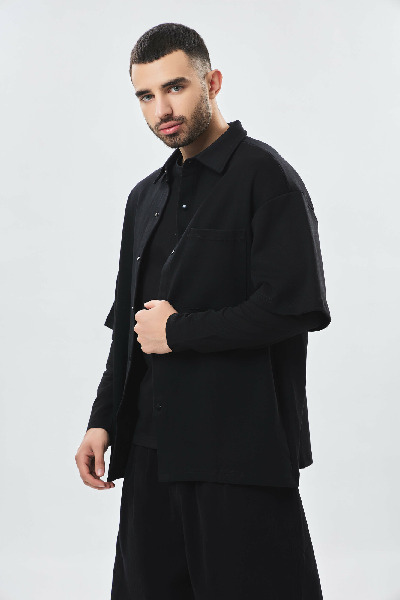 Рубашка TERRA PRO TERRA PRO, размер M, black — фото 1