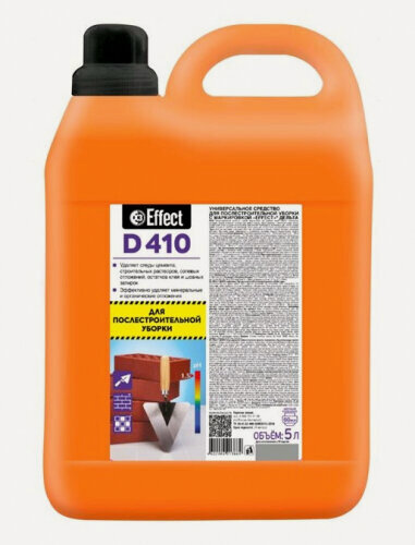 Изображение товара Чистящее средство Effect D410 (DELTA 410) для послестроительной уборки, универсальное, 5л