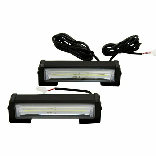 Фара стробоскоп белый 12-24v пара