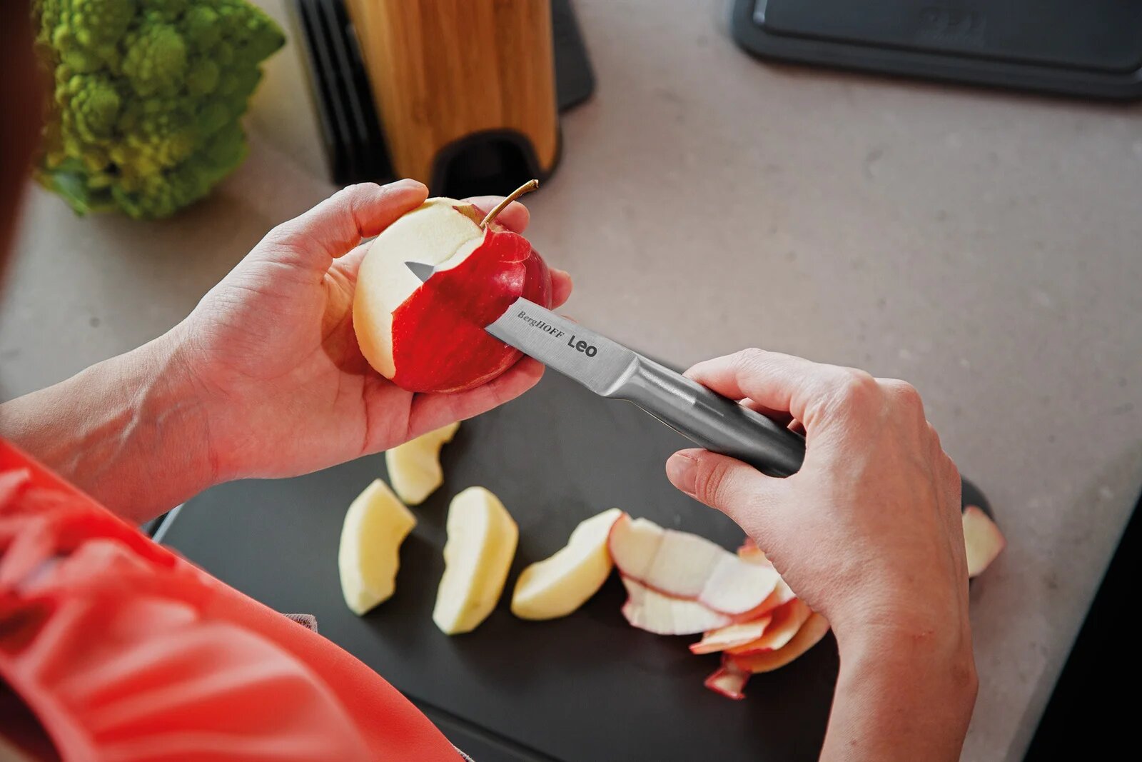 Кухонный нож BergHOFF Legacy, для овощей, нержавеющая сталь, длина лезвия 9 см — фото 1