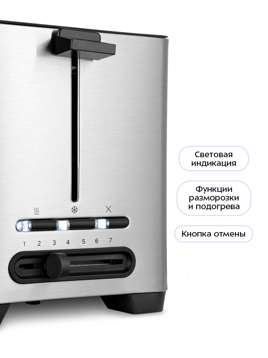 Тостер Kitfort КТ-6202 — фото 1