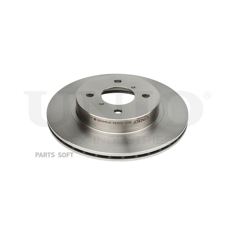 UNIO Диск тормозной передний Chery Kimo (S12) 07-