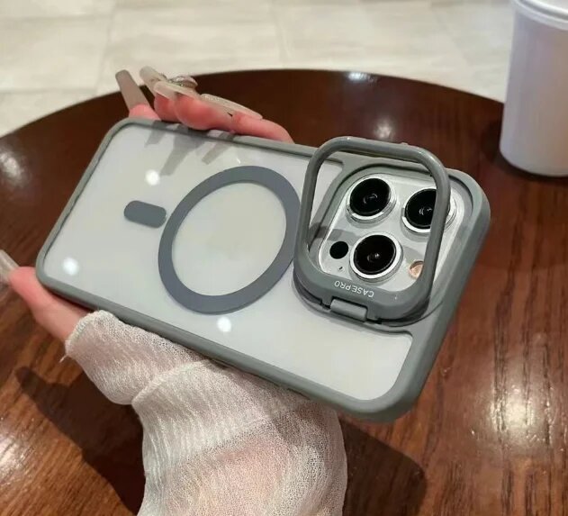 Чехол MagSafe, для iPhone 13, прозрачный, ударопрочный, soft touch