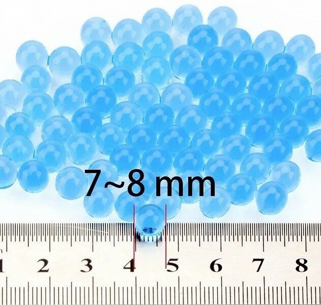 Гидрогелевые пульки "Орбиз" для пистолета и автомата, 5 упаковок — фото 1