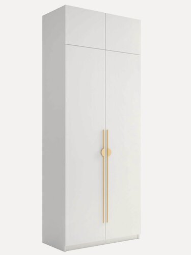 Изображение товара Шкаф для одежды распашной Lorena Gold 240 см х 100 см х 70 см