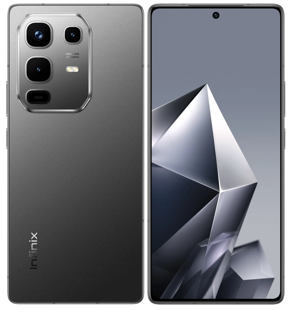 Смартфон Infinix Note 50, Ростест (ЕАС) 8+256 GB, черный, (10071755) — фото 1