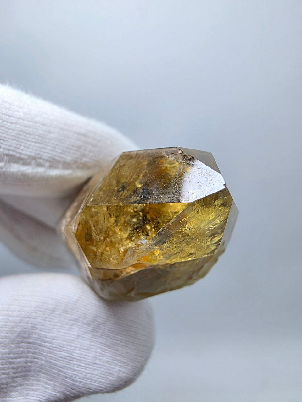 Цитрин кристалл 43 мм, 26 г. — фото 1