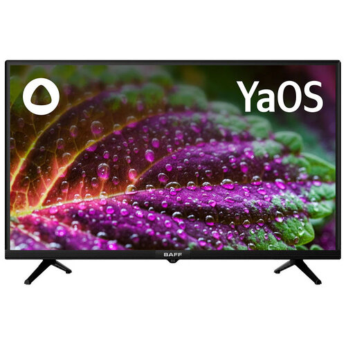 Телевизор BAFF 32Y STV-R, диагональ 32 дюйма, HD, Smart TV, YaOS, Wi-Fi голосовое управление Алиса