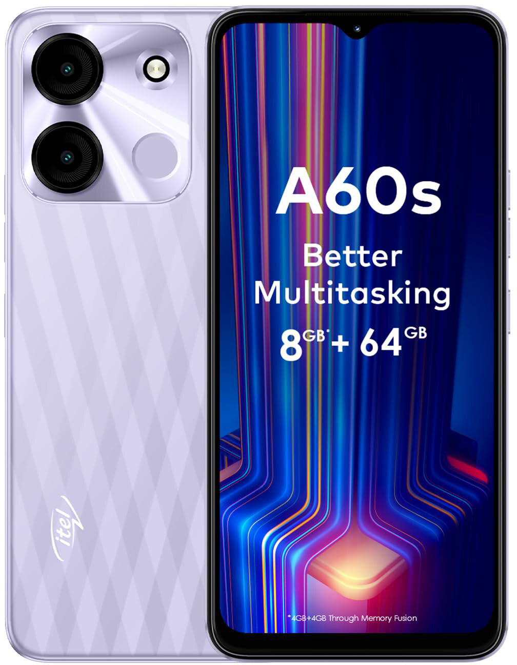 Смартфон Itel A60s128GBPurple