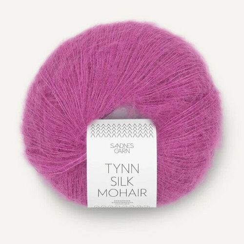 Пряжа для вязания Sandnes Garn Tynn Silk Mohair (4628 Magenta) пряжа для вязания sandnes garn tynn silk mohair 9862 kapers