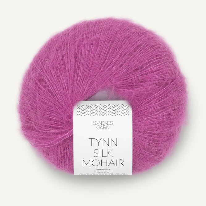 Пряжа для вязания Sandnes Garn Tynn Silk Mohair (4628 Magenta)