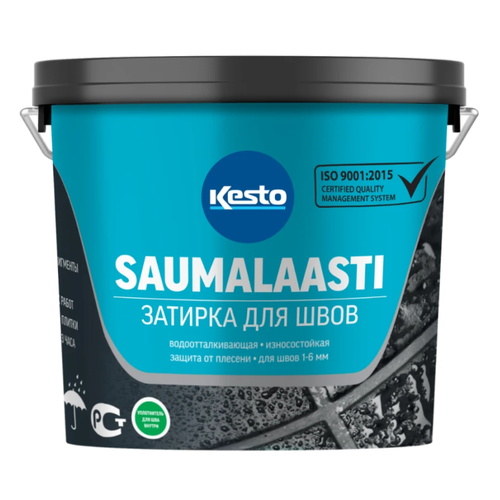 затирка kesto saumalaasti 1 кг 1 л темно серый 44 Затирка Kesto Saumalaasti, 10 кг, темно-серый 44