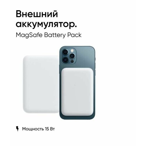 Портативный внешний аккумулятор с поддержкой Magsafe для iPhone - 5000 mAh 157500₽
