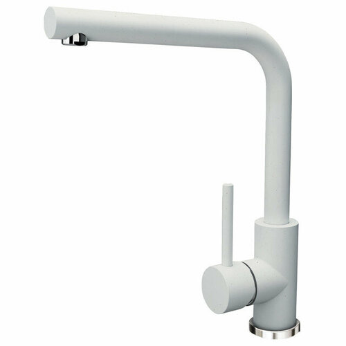 Смеситель drgans лира излив 205мм белый 18192₽