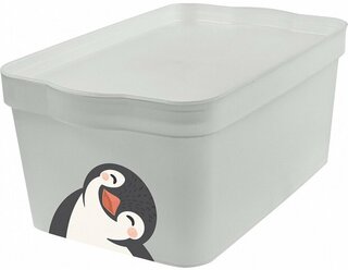 Детский ящик Lalababy Cute Penguin, 7,5 л