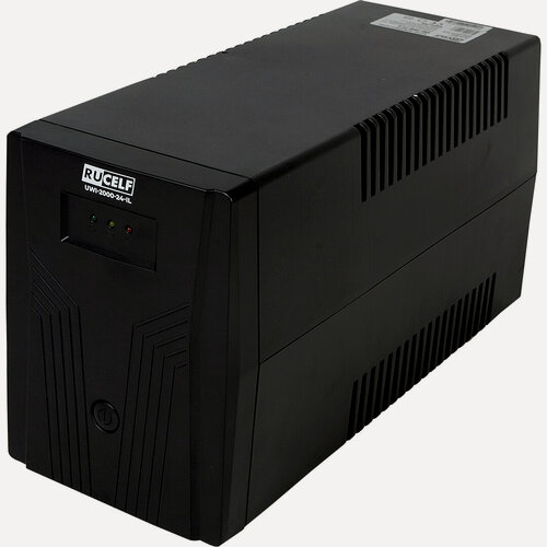 Изображение товара ИБП для компьютера RUCELF, UWI-2000-24-I, 2000 ВА/1200 Вт источник бесперебойного питания встроенный АКБ 2шт 12В 9 Ач