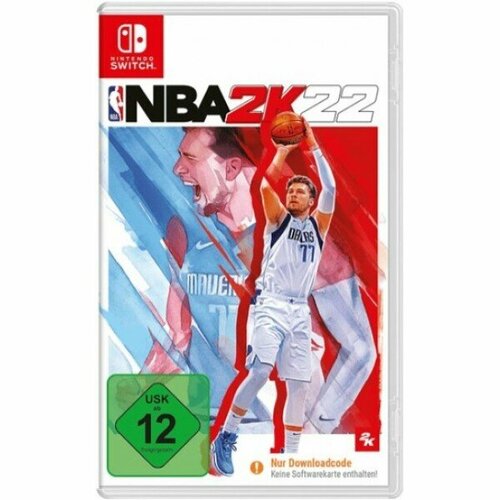 NBA 2K22 (код загрузки) (Nintendo Switch) цифровая версия игры xbox take two nba 2k22 15 000 vc