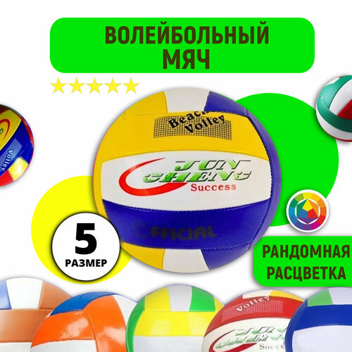 Мяч волейбольный (разноцветный)