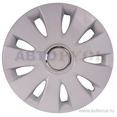 Колпаки r-14 аура ринг белый (4шт.) джестик 14-073-ring-bi