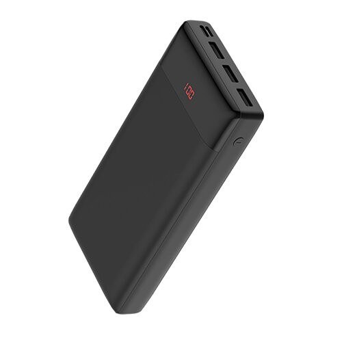 Портативный аккумулятор Mivo MB-300 30000 mAh, черный, упаковка: коробка