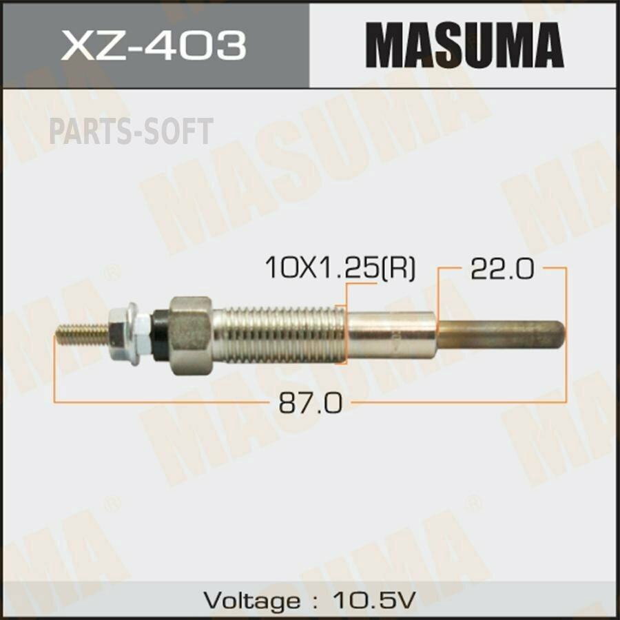 MASUMA XZ-403 Свеча накаливания