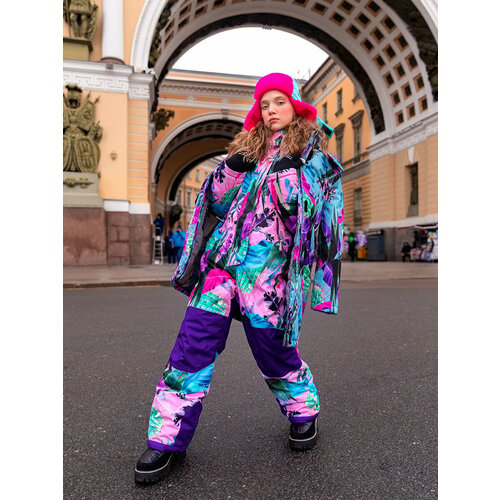 фото Комбинезон nikastyle размер 116, мультиколор