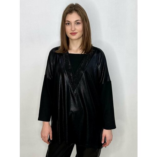 Джемпер, размер 54-56, черный