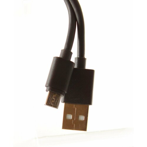 Кабель micro USB 1.5A, Черный (Пластиковый бокс), 1 м.