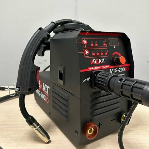 Полуавтоматический сварочный аппарат инверторного типа Brait MIG-200EO подарок на день рождения мужчине любимому папе дедушке парню 1322000₽
