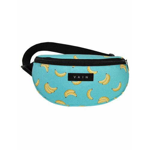 фото Сумка поясная vain сумка поясная с принтом, желтый, бирюзовый
