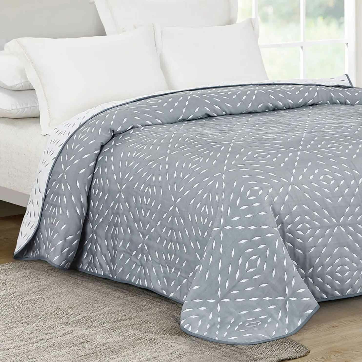 фото Romance Покрывало Vasanta цвет: серый (200х220 см)