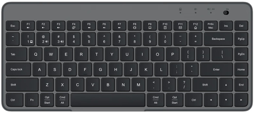 Беспроводная клавиатура Xiaomi Mi Dual Mode Wireless Keyboard (XMBXJP01YM) Black